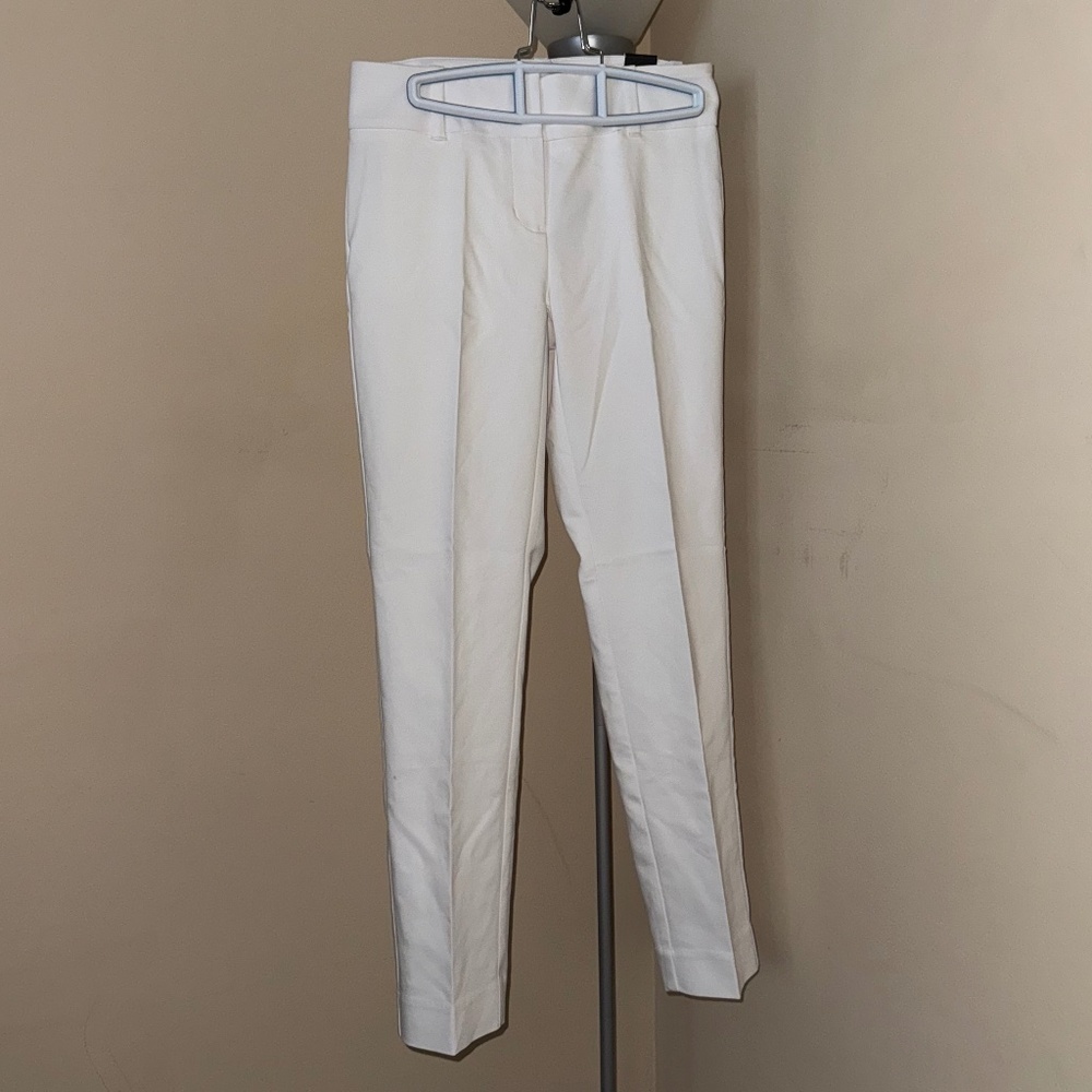 WHBM White Ankle Dress Pants - Size 00 Slim